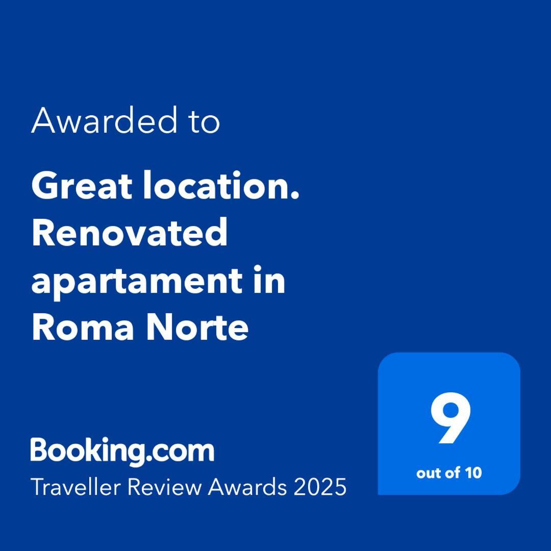 Great Location. Renovated Apartament In Roma Norte Мексико Сити Екстериор снимка